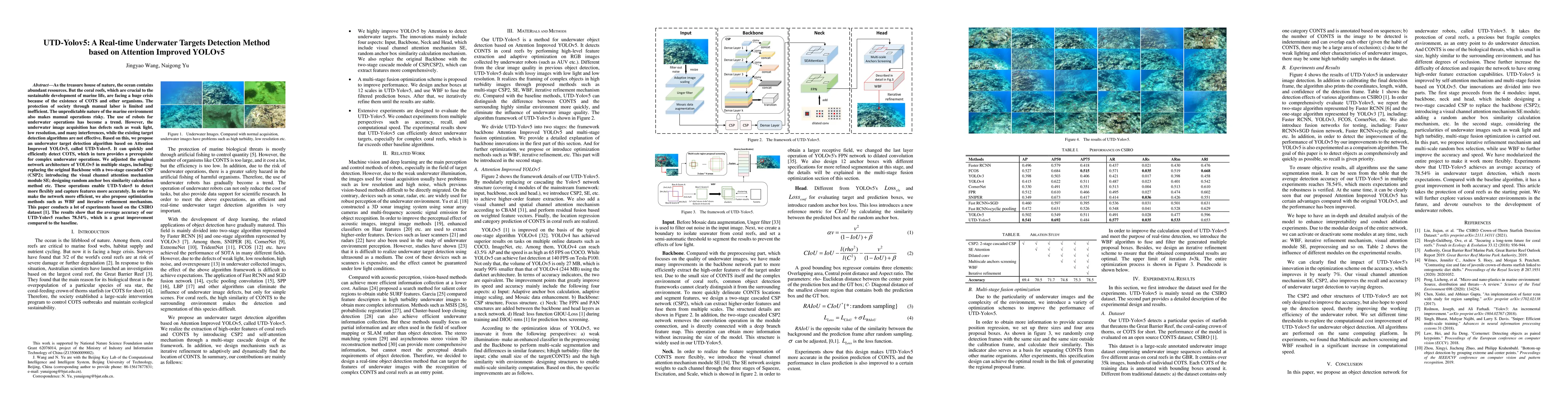 Thumbnail for UTD-Yolov5: A Real-time Underwater Targets Detection Method based on
  Attention Improved YOLOv5