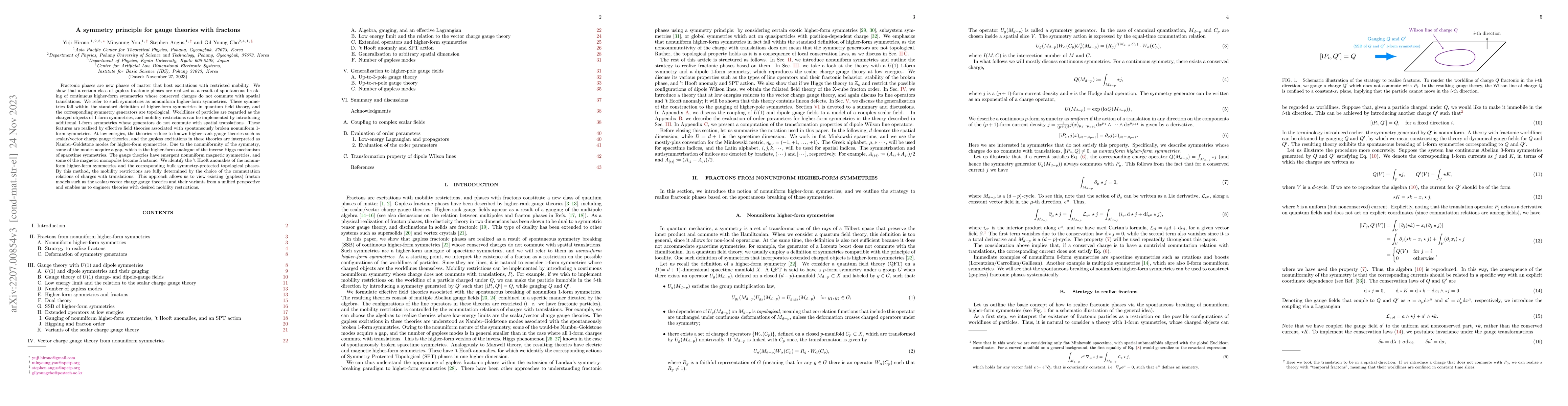 Thumbnail for A symmetry principle for gauge theories with fractons