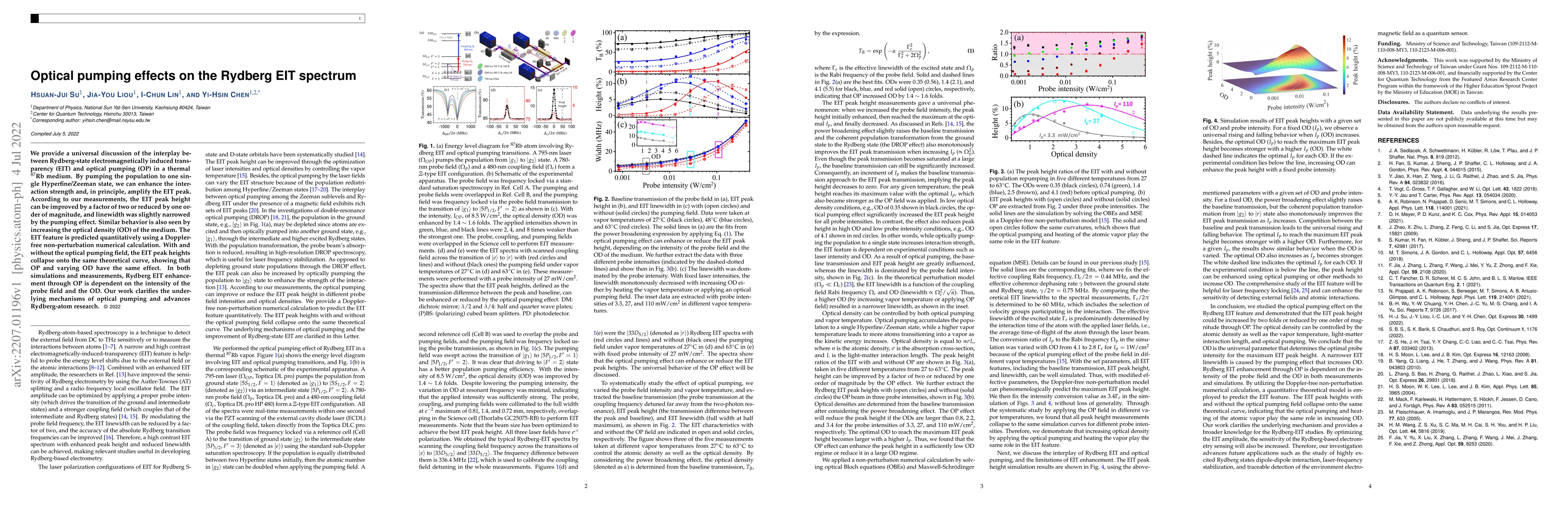 Thumbnail for Optical pumping effects on the Rydberg EIT spectrum