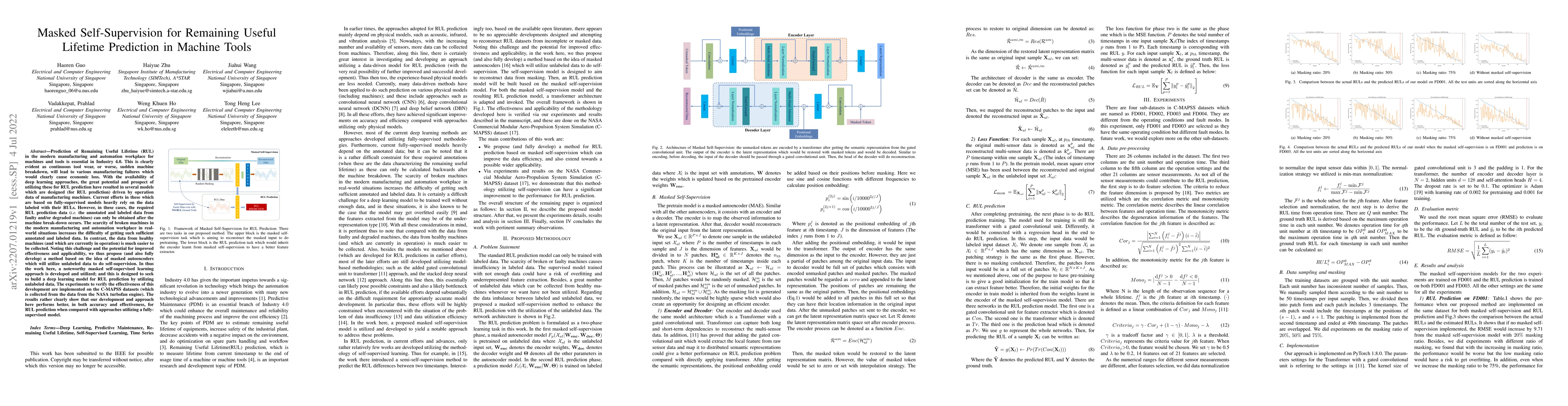 Thumbnail for Masked Self-Supervision for Remaining Useful Lifetime Prediction in
  Machine Tools