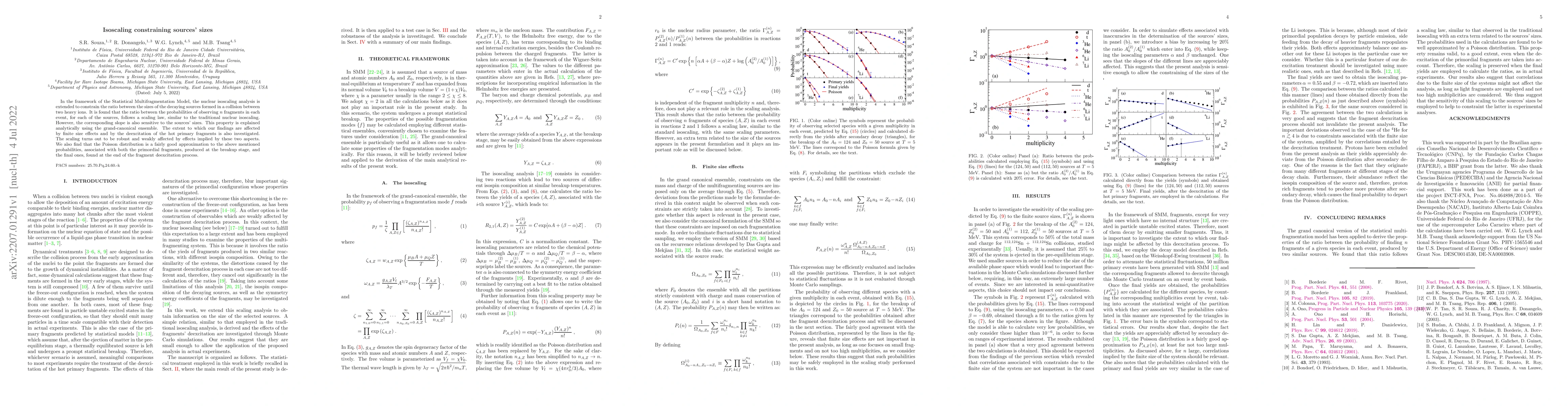 Thumbnail for Isoscaling constraining sources' sizes