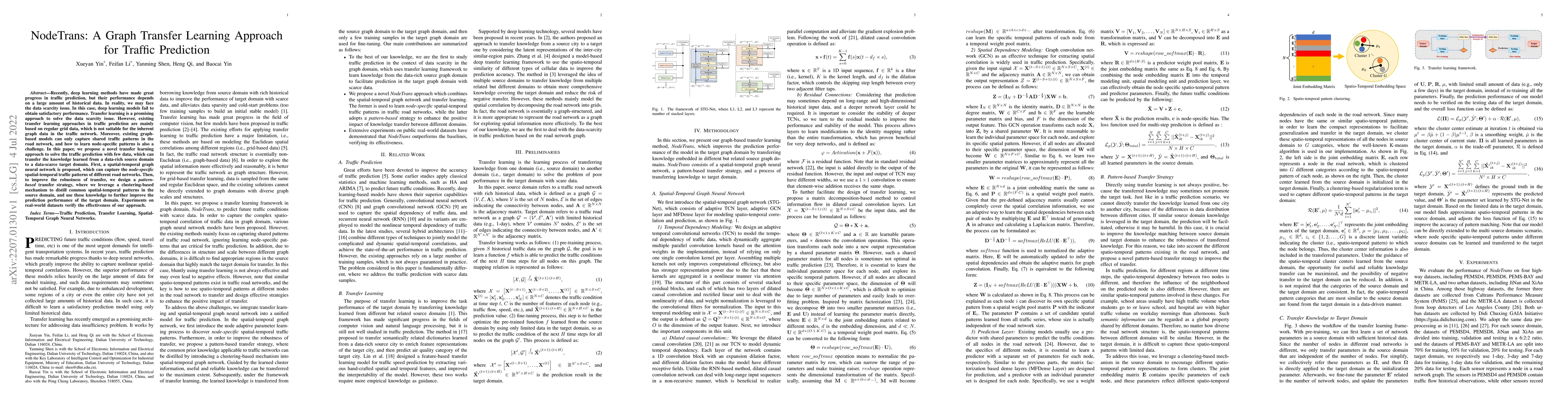 Thumbnail for NodeTrans: A Graph Transfer Learning Approach for Traffic Prediction