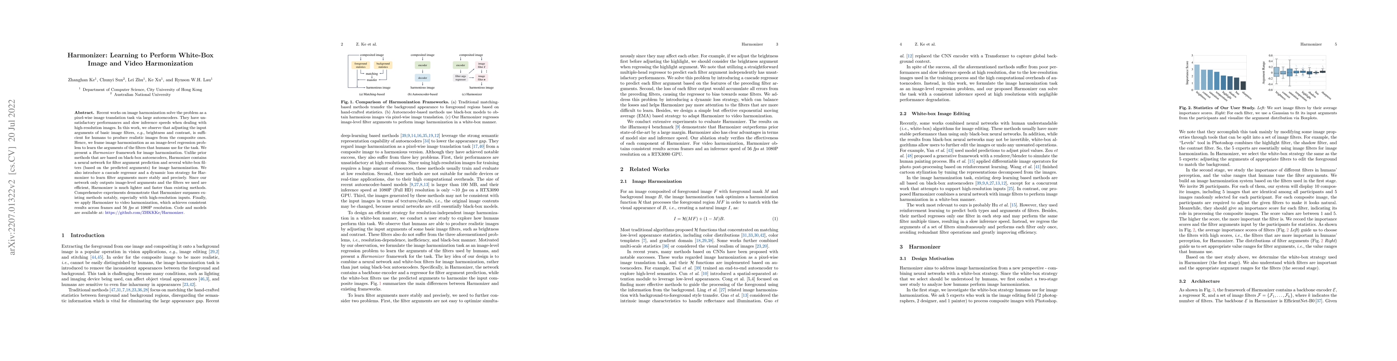 Thumbnail for Harmonizer: Learning to Perform White-Box Image and Video Harmonization