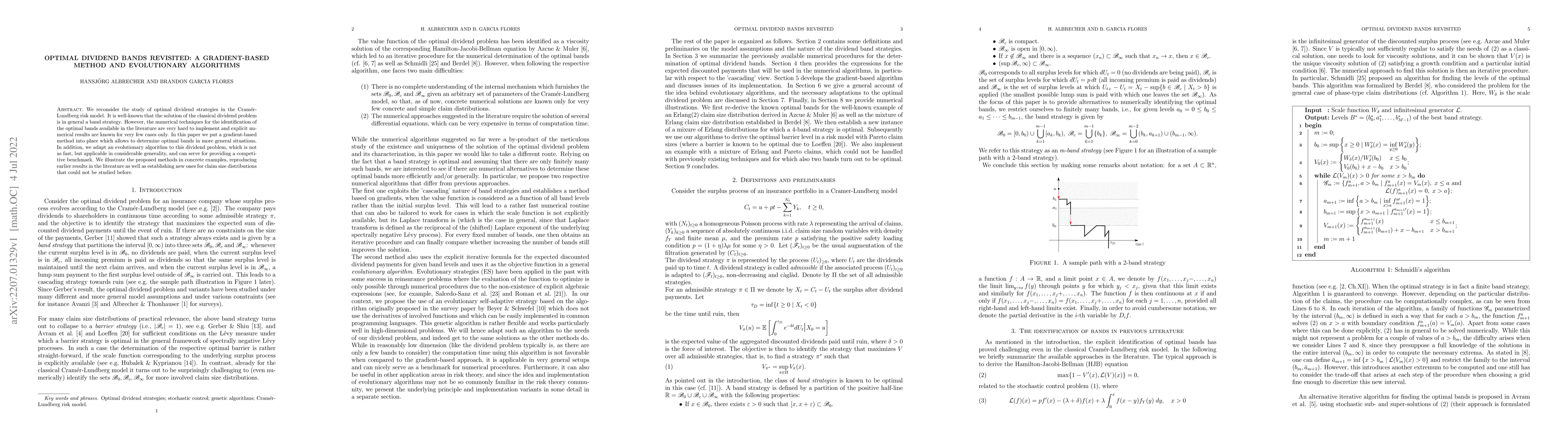 Thumbnail for Optimal dividends revisited: a gradient-based method and evolutionary
  algorithms