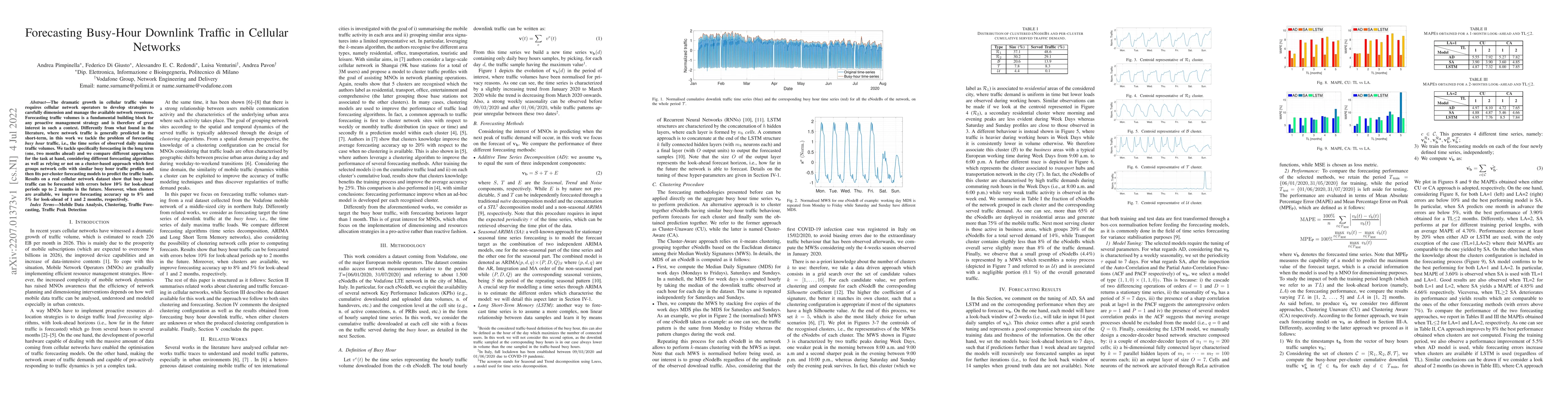 Thumbnail for Forecasting Busy-Hour Downlink Traffic in Cellular Networks