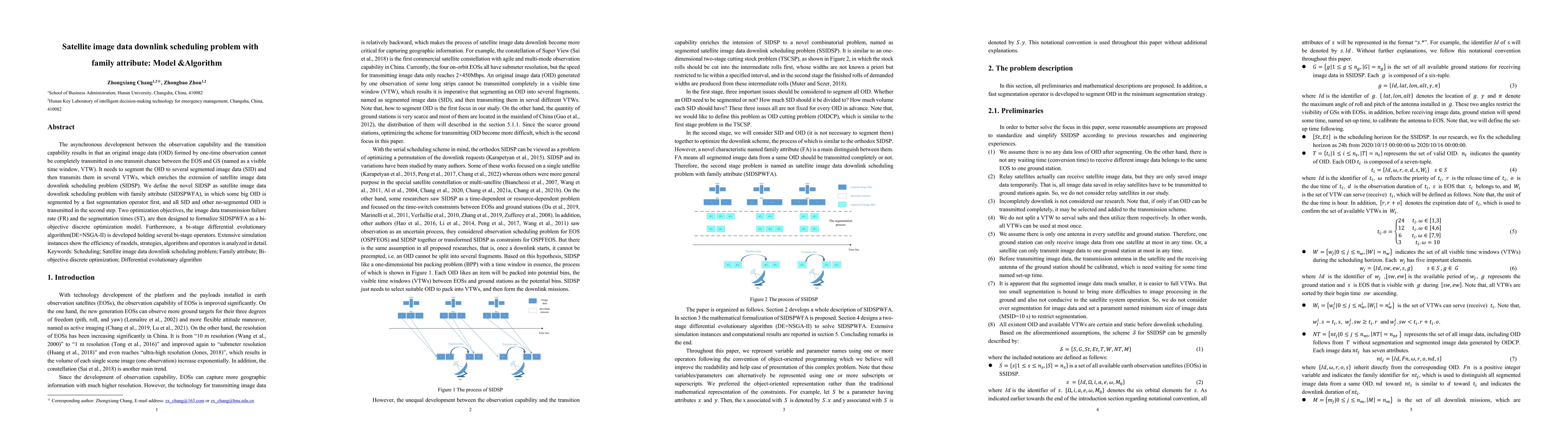 Thumbnail for Satellite image data downlink scheduling problem with family attribute:
  Model &Algorithm