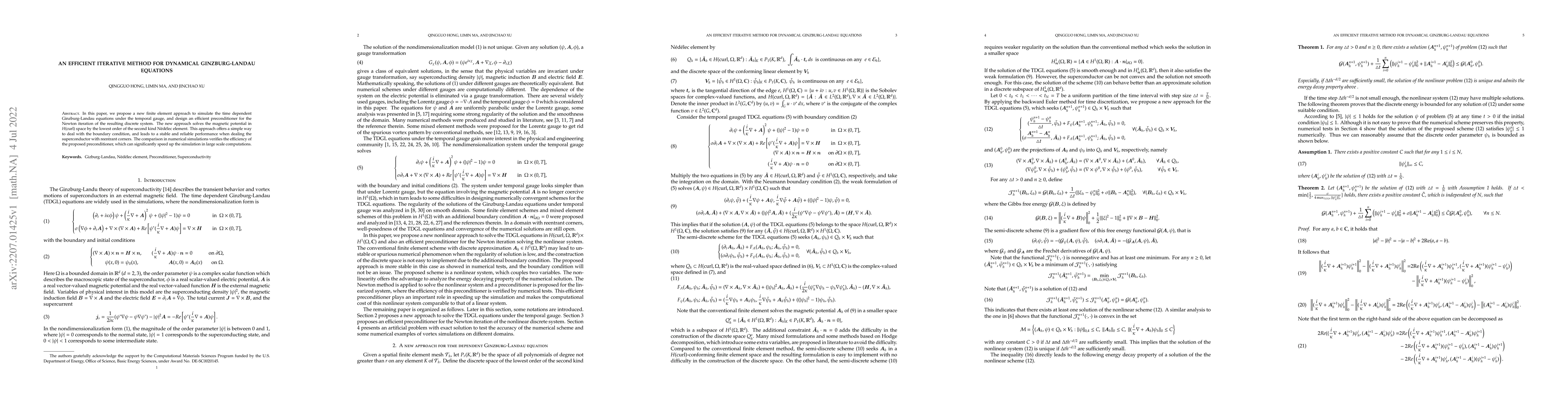 Thumbnail for An efficient iterative method for dynamical Ginzburg-Landau equations