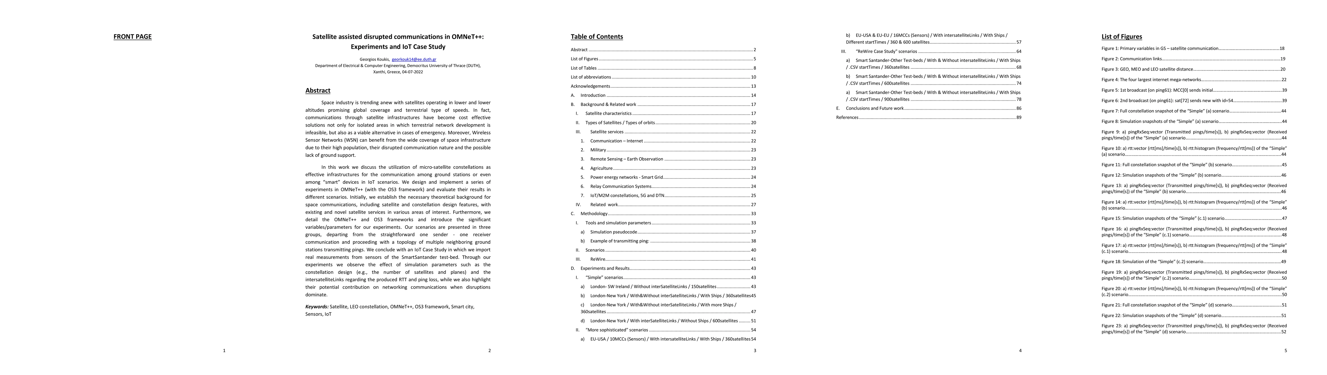 Thumbnail for Satellite assisted disrupted communications in OMNeT++: Experiments and
  IoT Case Study