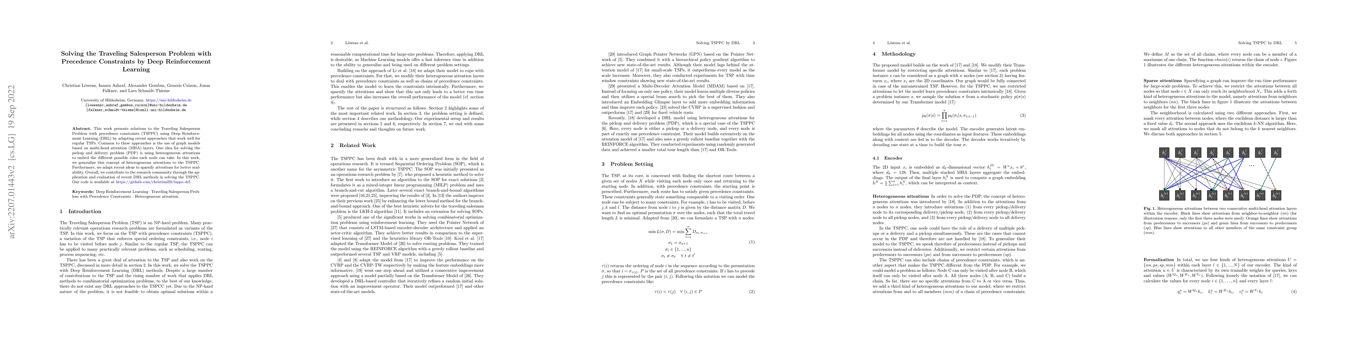 Thumbnail for Solving the Traveling Salesperson Problem with Precedence Constraints by
  Deep Reinforcement Learning