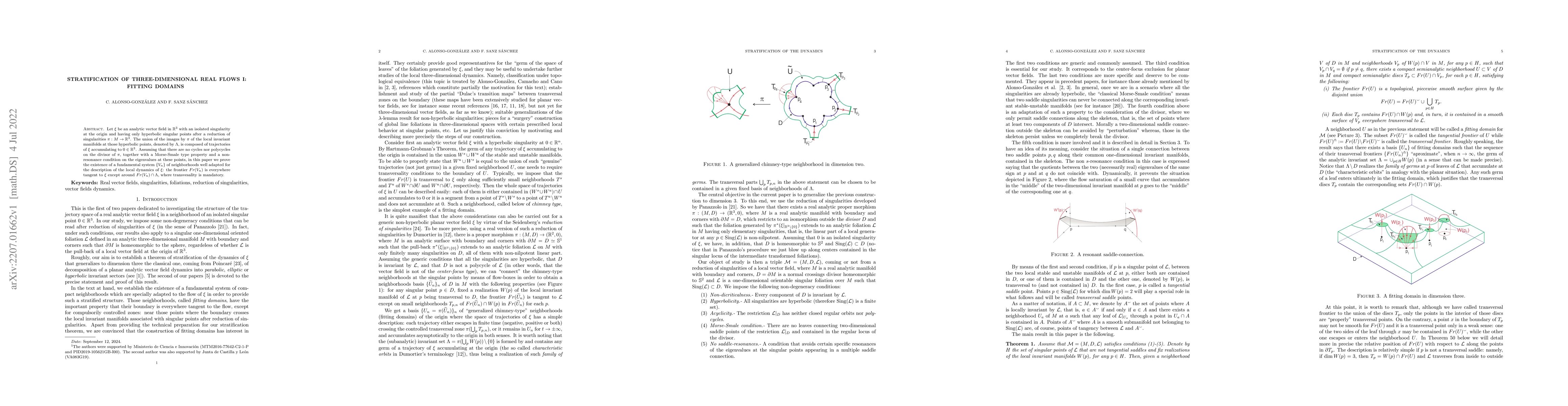 Thumbnail for Stratification of three-dimensional real flows I: Fitting Domains