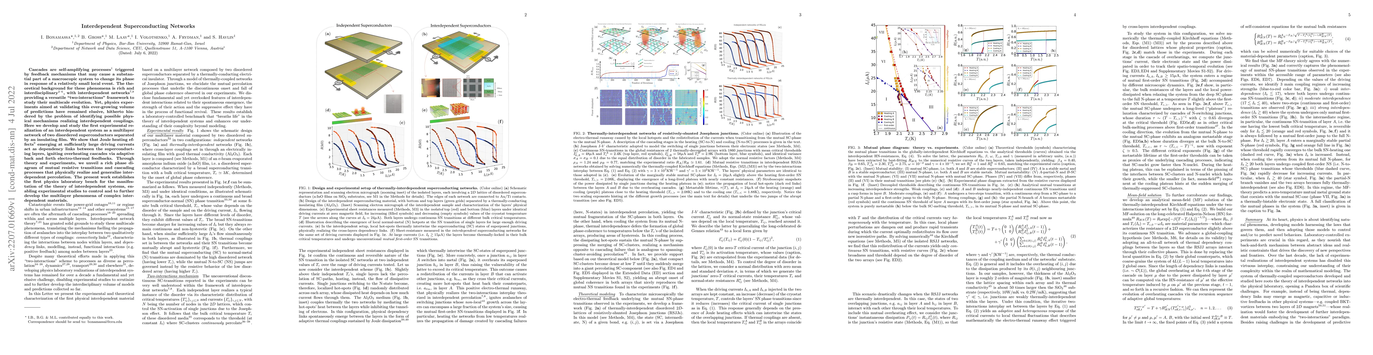 Thumbnail for Interdependent Superconducting Networks