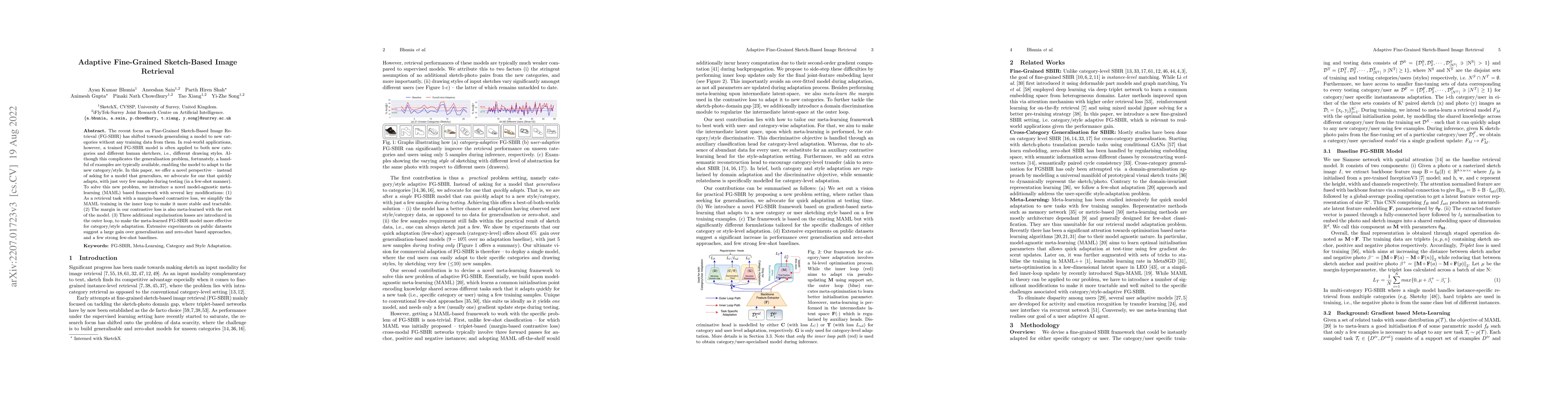 Thumbnail for Adaptive Fine-Grained Sketch-Based Image Retrieval