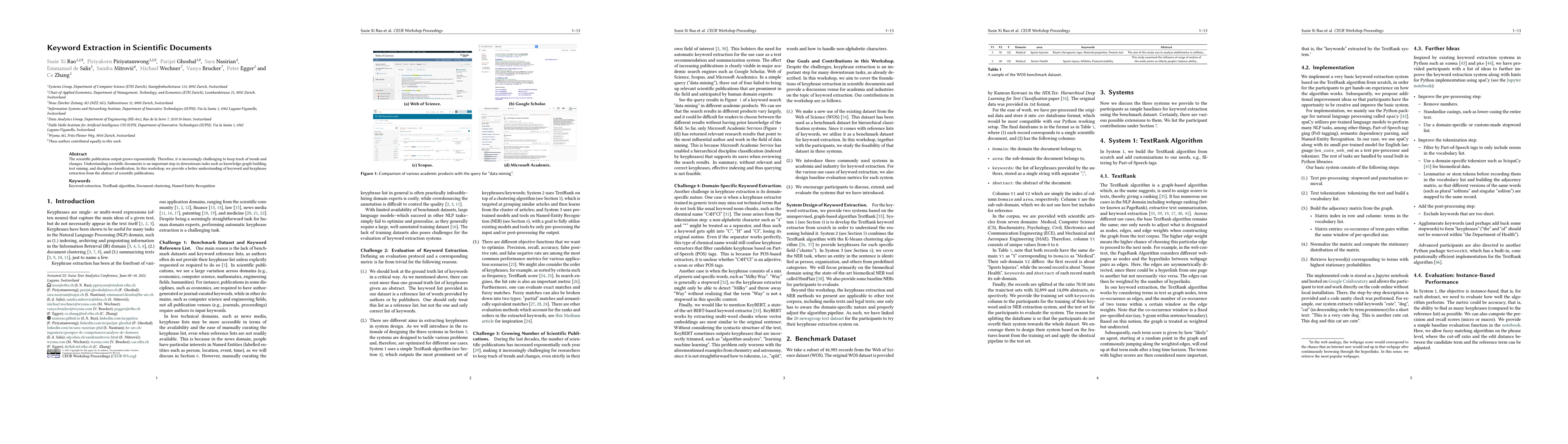 Thumbnail for Keyword Extraction in Scientific Documents