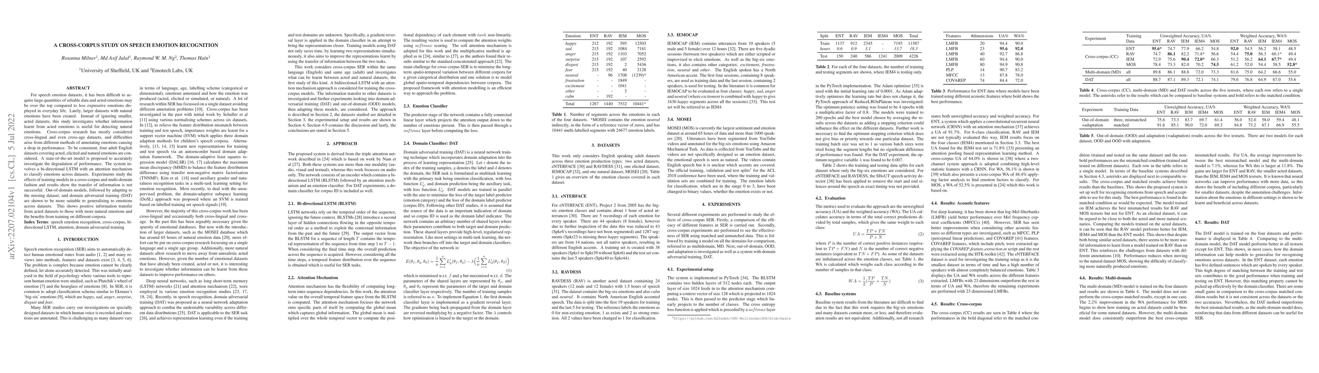 Thumbnail for A cross-corpus study on speech emotion recognition