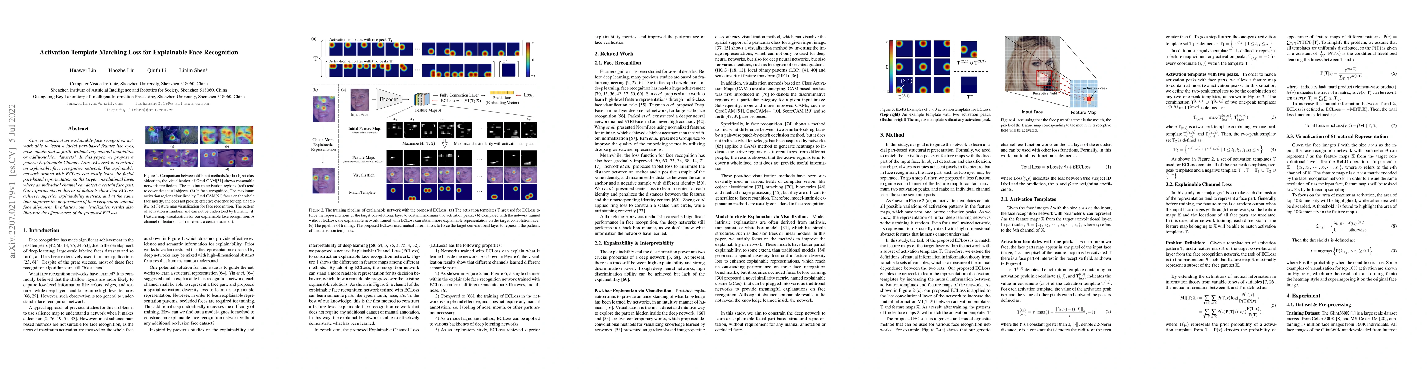Thumbnail for Activation Template Matching Loss for Explainable Face Recognition