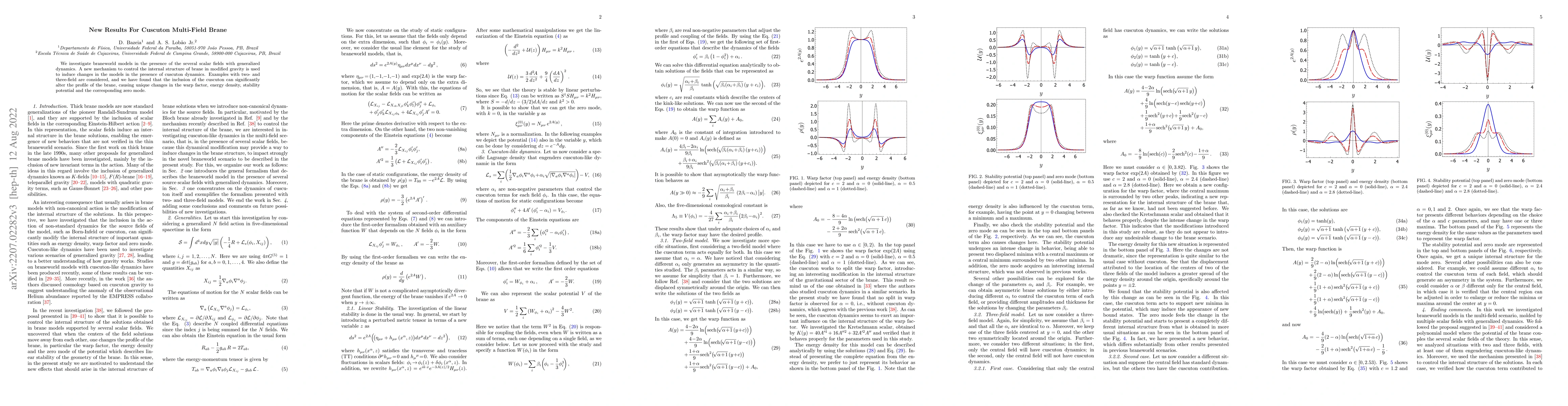 Thumbnail for New Results For Cuscuton Multi-Field Brane