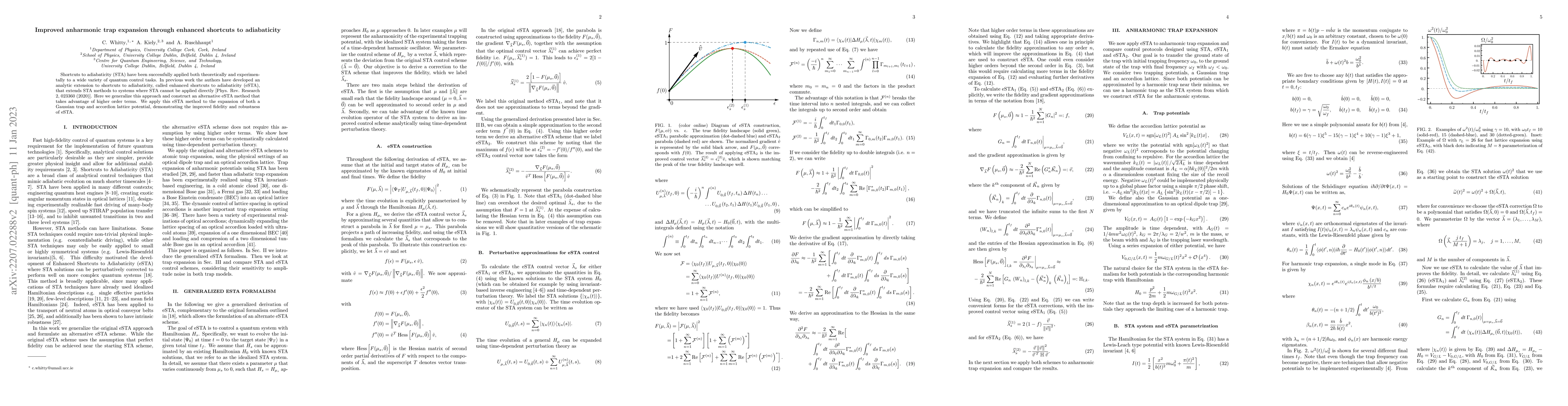 Thumbnail for Improved anharmonic trap expansion through enhanced shortcuts to
  adiabaticity
