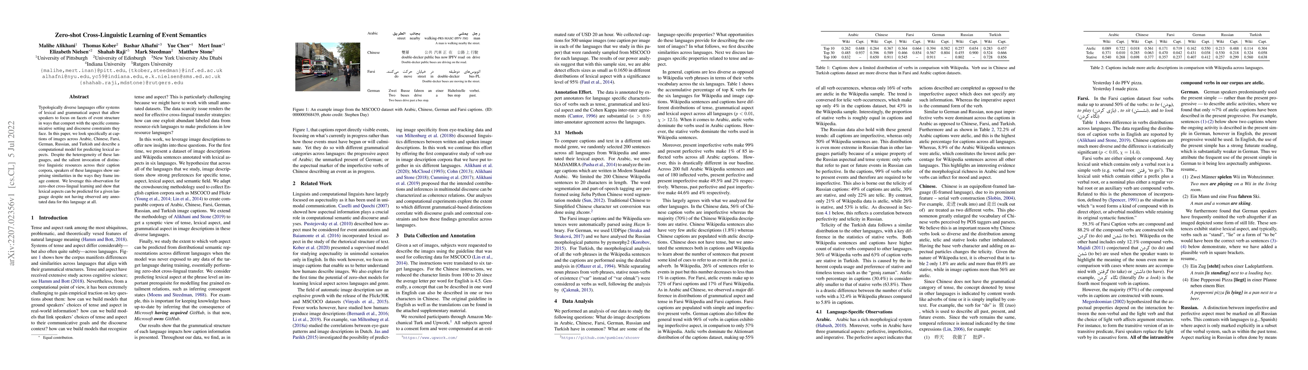 Thumbnail for Zero-shot Cross-Linguistic Learning of Event Semantics