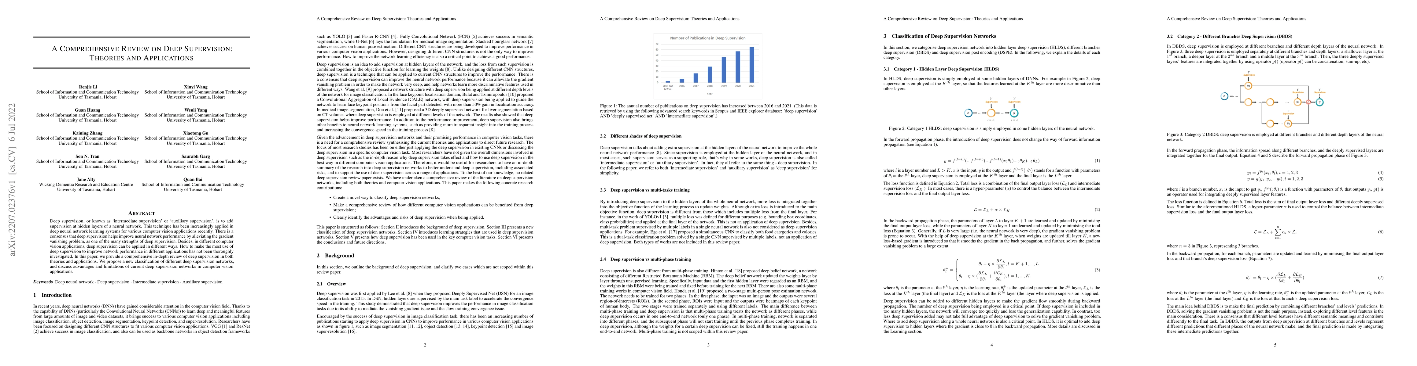 Thumbnail for A Comprehensive Review on Deep Supervision: Theories and Applications