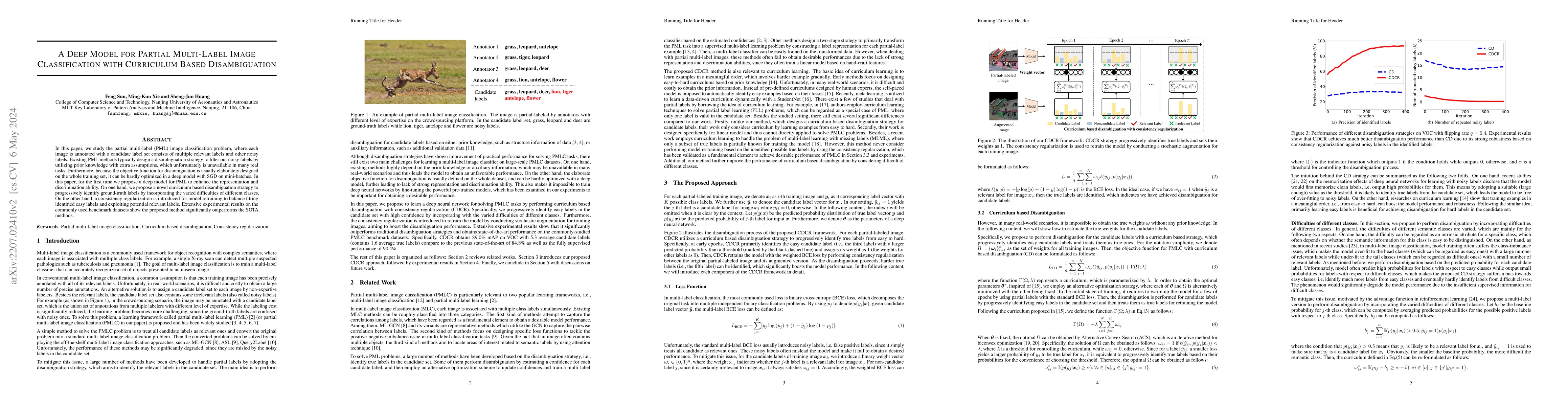 Thumbnail for A Deep Model for Partial Multi-Label Image Classification with
  Curriculum Based Disambiguation