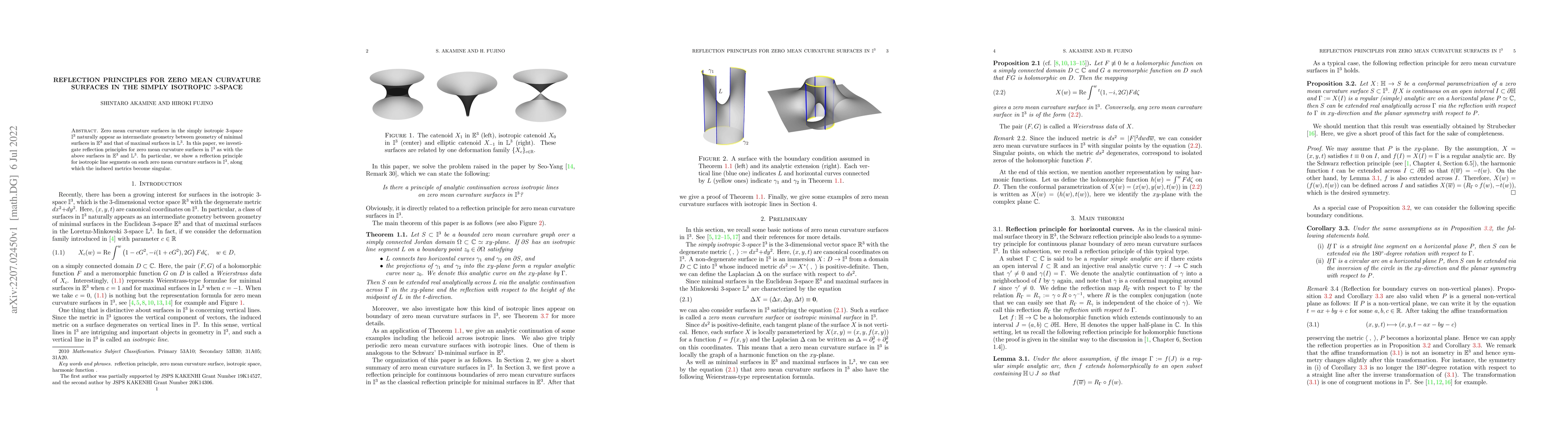 Thumbnail for Reflection principles for zero mean curvature surfaces in the simply
  isotropic 3-space