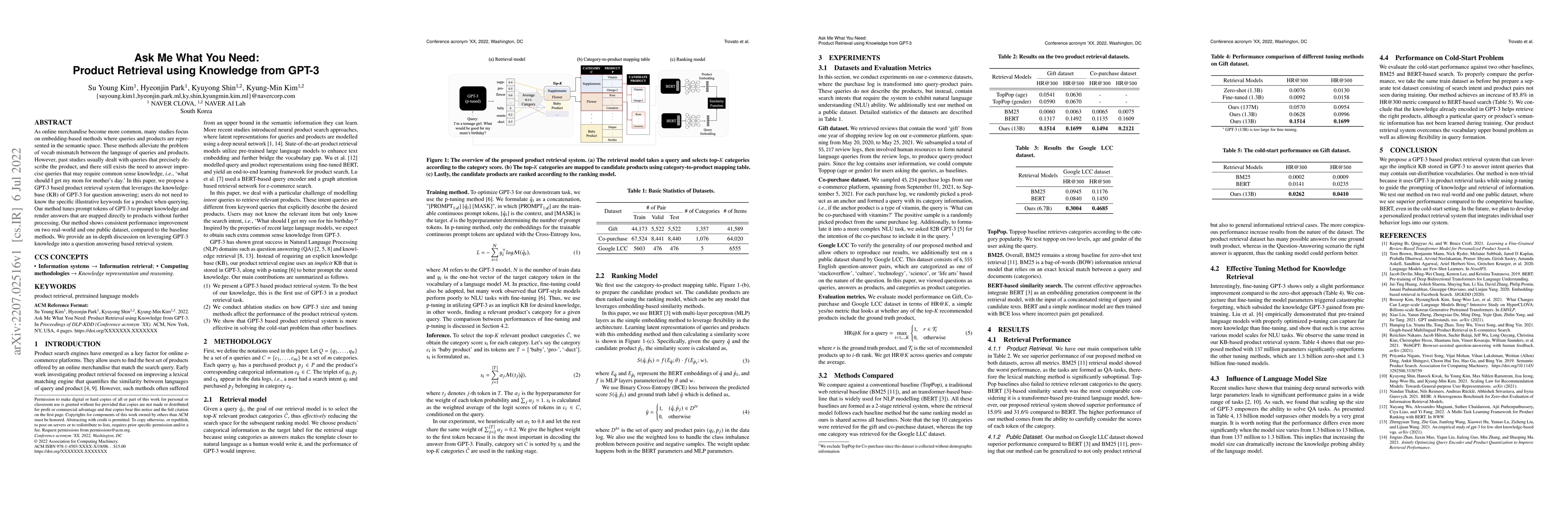 Thumbnail for Ask Me What You Need: Product Retrieval using Knowledge from GPT-3