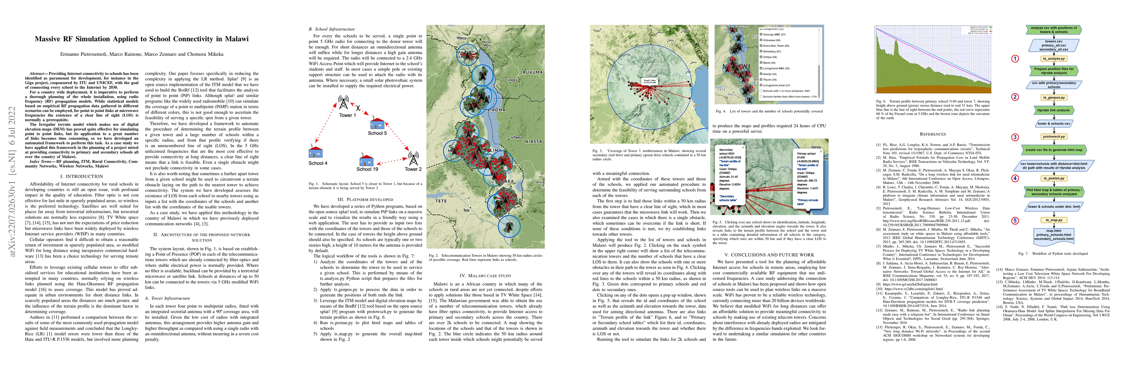 Thumbnail for Massive RF Simulation Applied to School Connectivity in Malawi