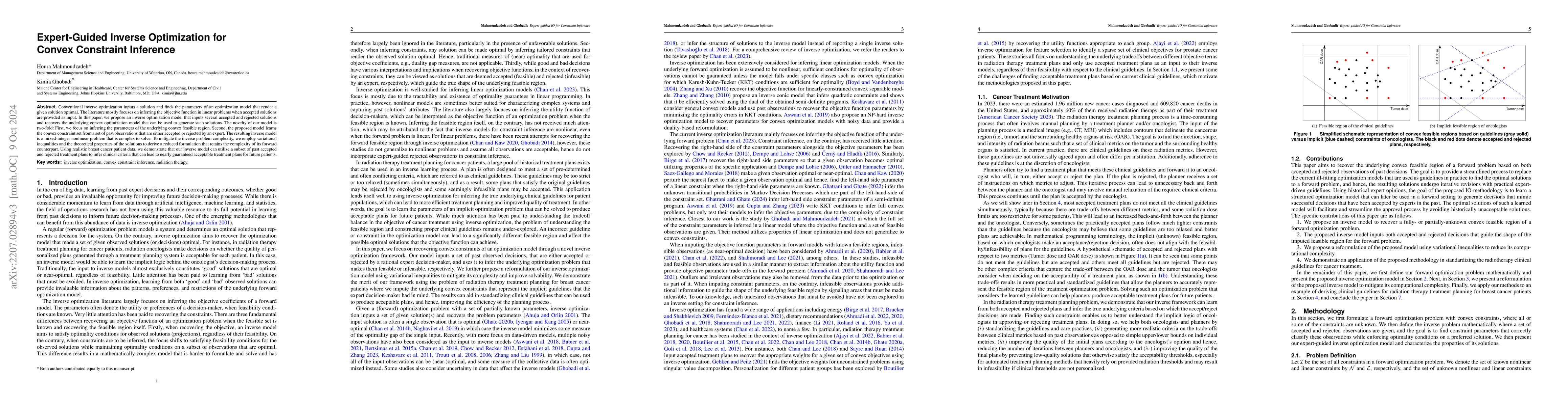 Thumbnail for Learning Acceptability Criteria from Good and Bad Decisions: An Inverse
  Optimization Approach