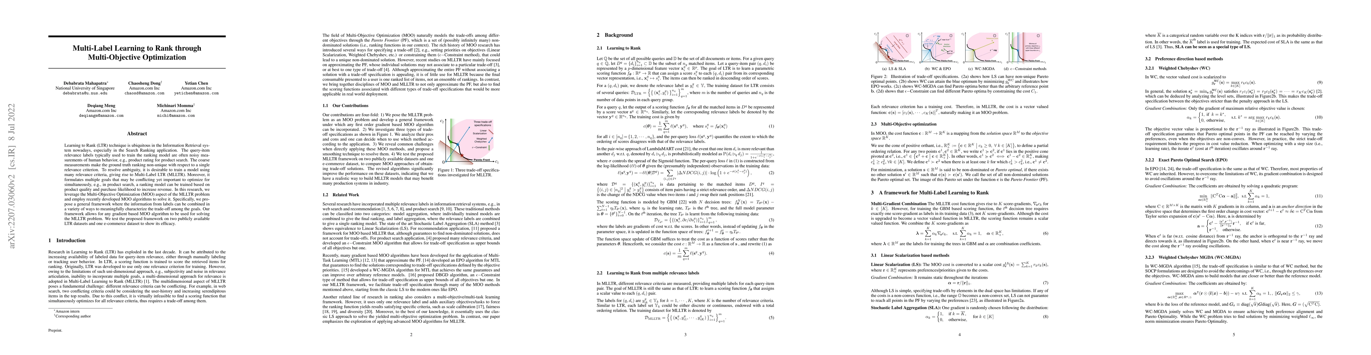 Thumbnail for Multi-Label Learning to Rank through Multi-Objective Optimization