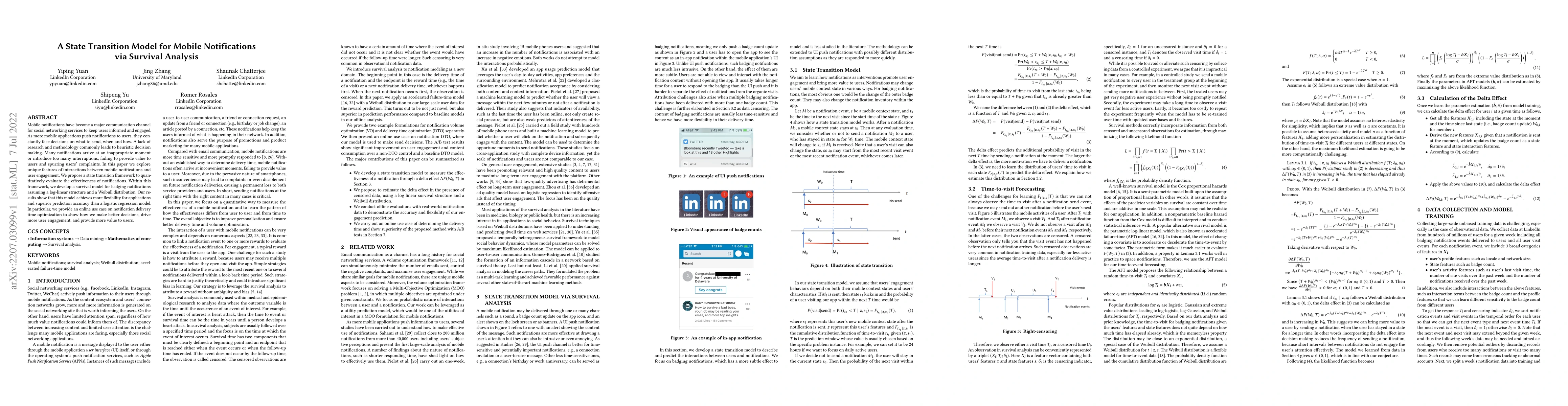 Thumbnail for A State Transition Model for Mobile Notifications via Survival Analysis