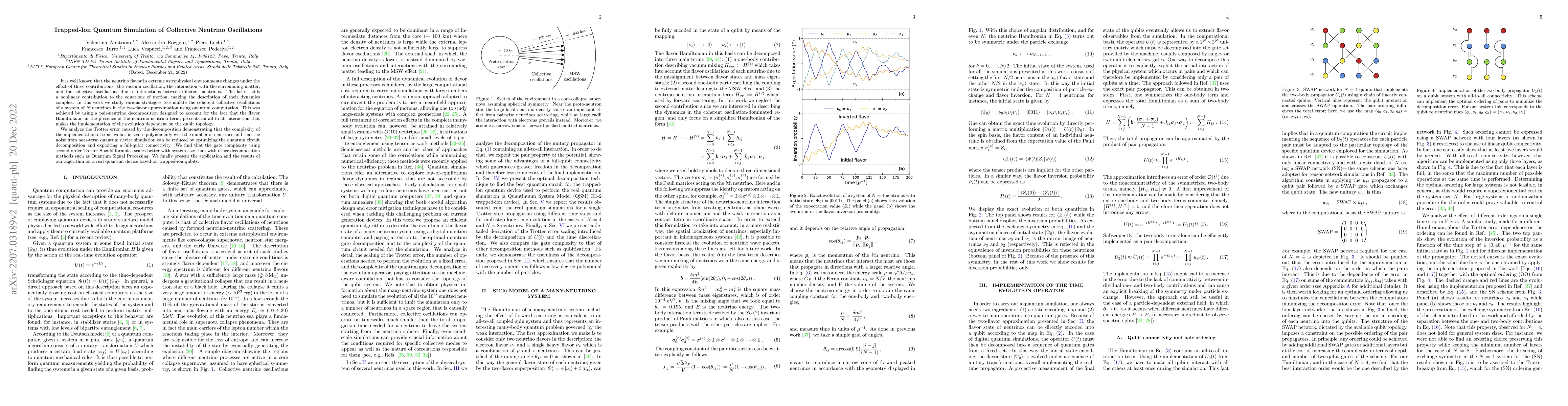 Thumbnail for Trapped-Ion Quantum Simulation of Collective Neutrino Oscillations