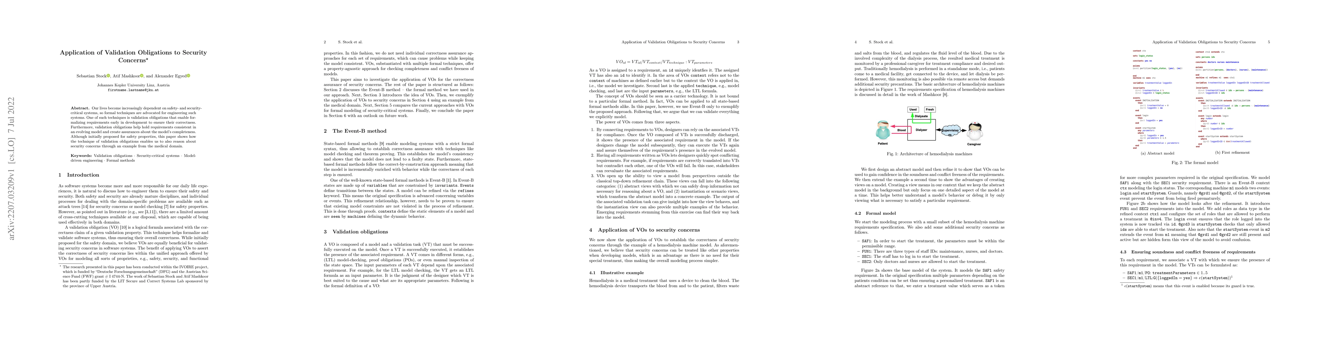 Thumbnail for Application of Validation Obligations to Security Concerns