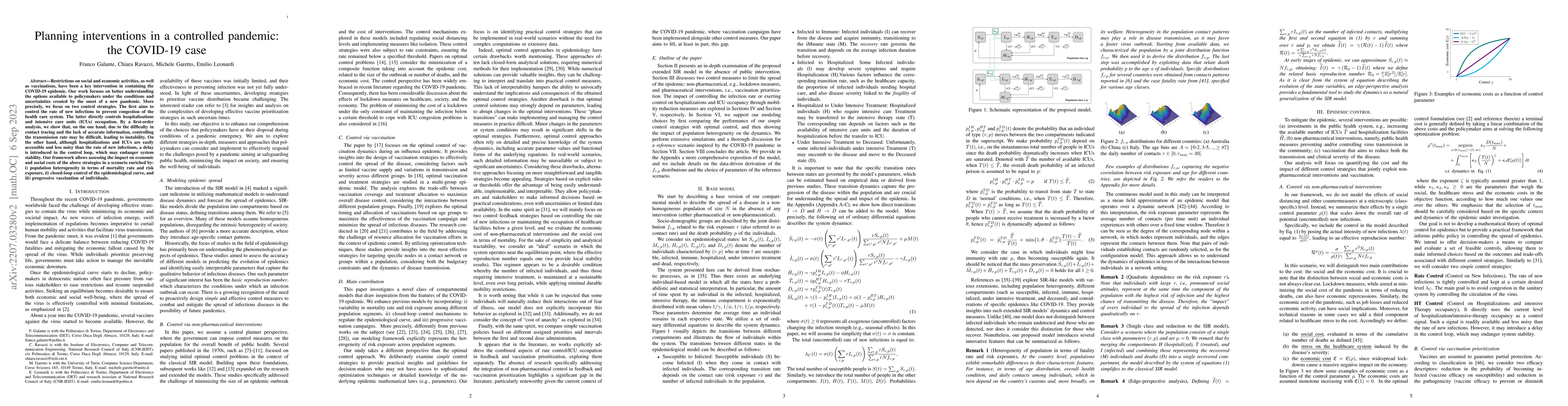 Thumbnail for Planning interventions in a controlled pandemic: the COVID-19 case
