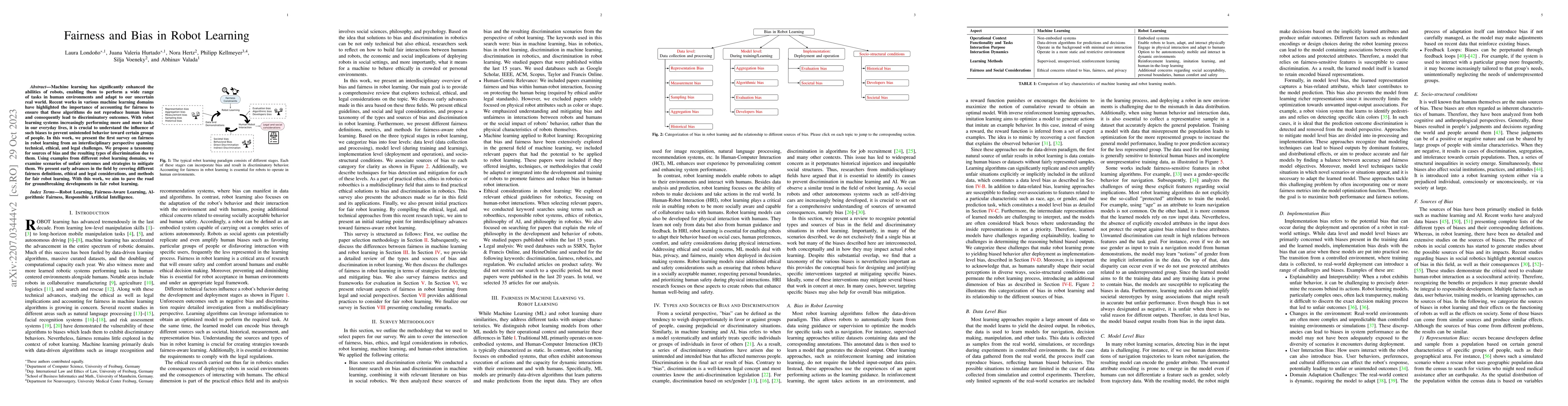 Thumbnail for Fairness and Bias in Robot Learning