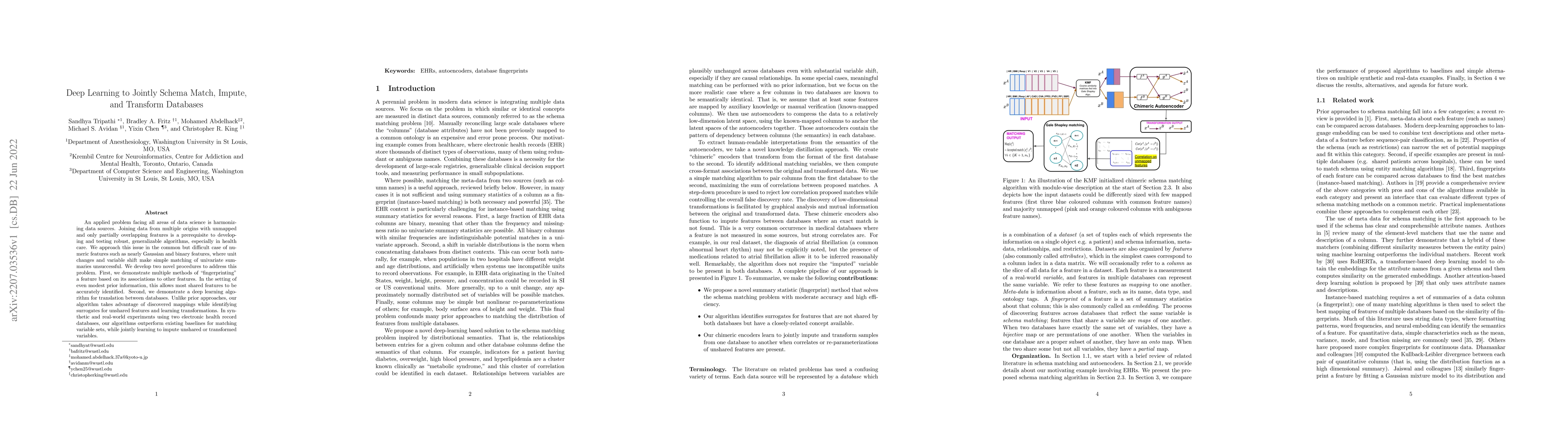 Thumbnail for Deep Learning to Jointly Schema Match, Impute, and Transform Databases