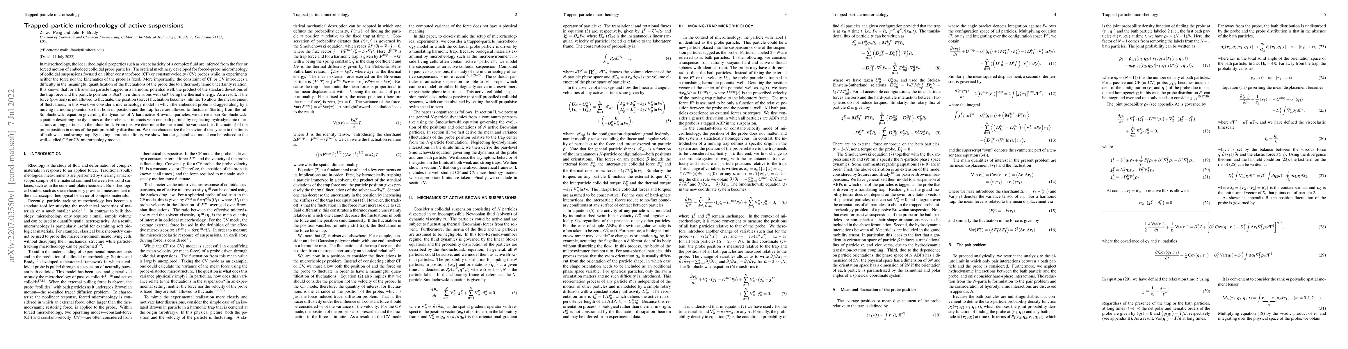 Thumbnail for Trapped-particle microrheology of active suspensions