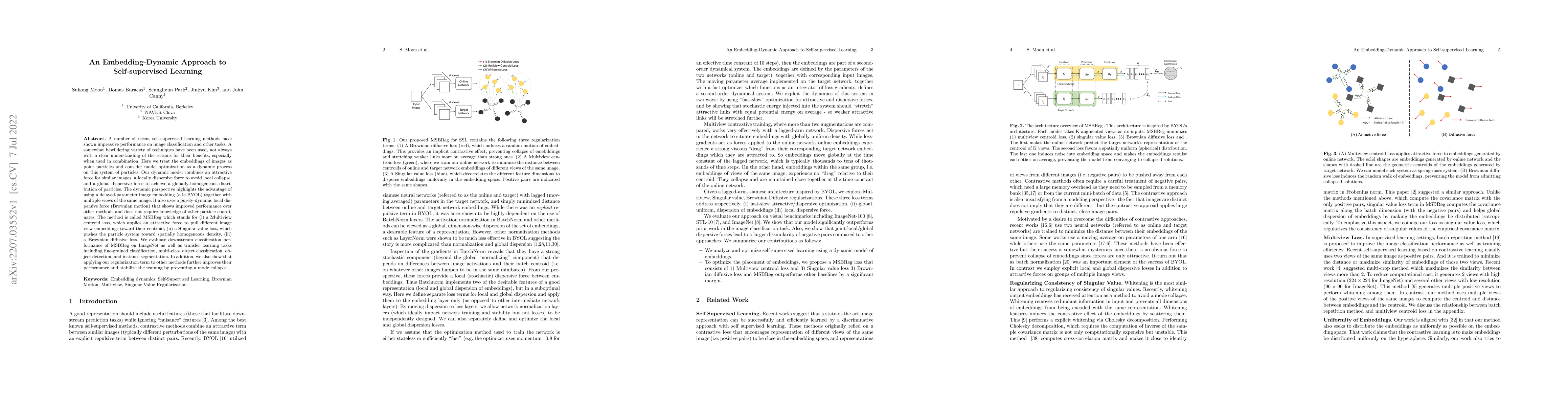 Thumbnail for An Embedding-Dynamic Approach to Self-supervised Learning