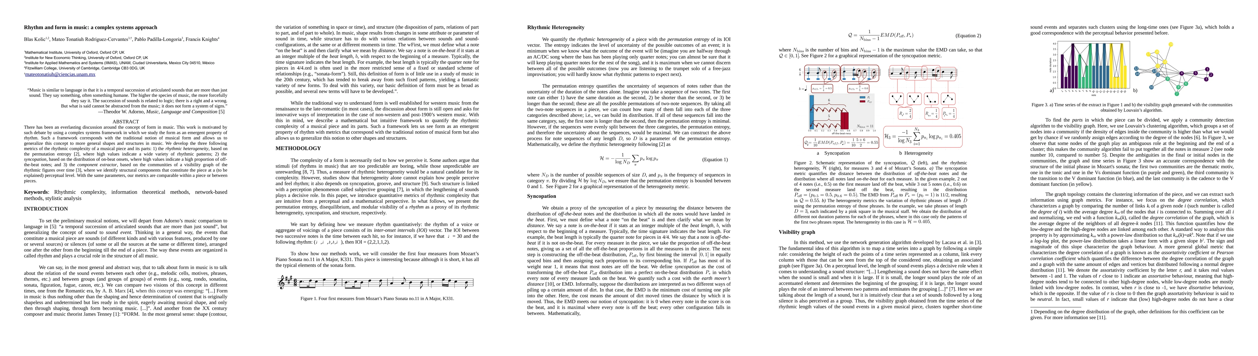 Thumbnail for Rhythm and form in music: a complex systems approach