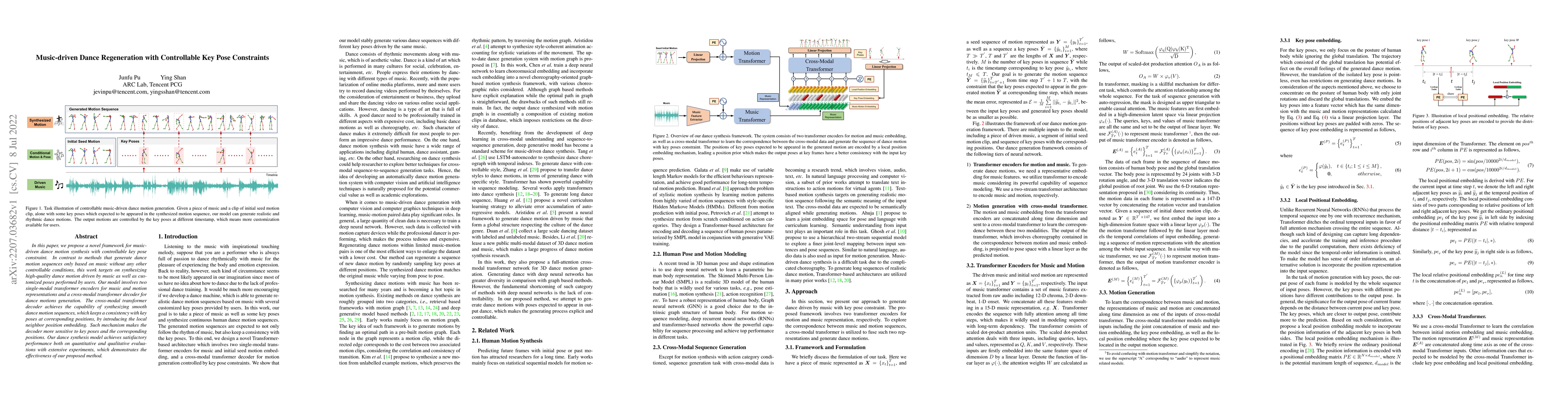 Thumbnail for Music-driven Dance Regeneration with Controllable Key Pose Constraints