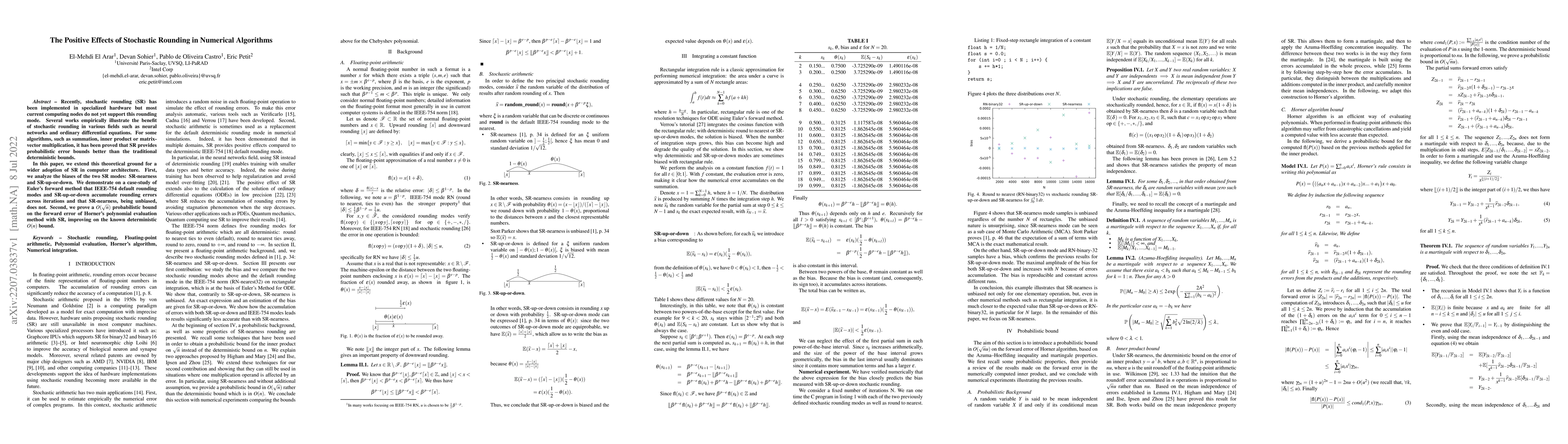 Thumbnail for The Positive Effects of Stochastic Rounding in Numerical Algorithms