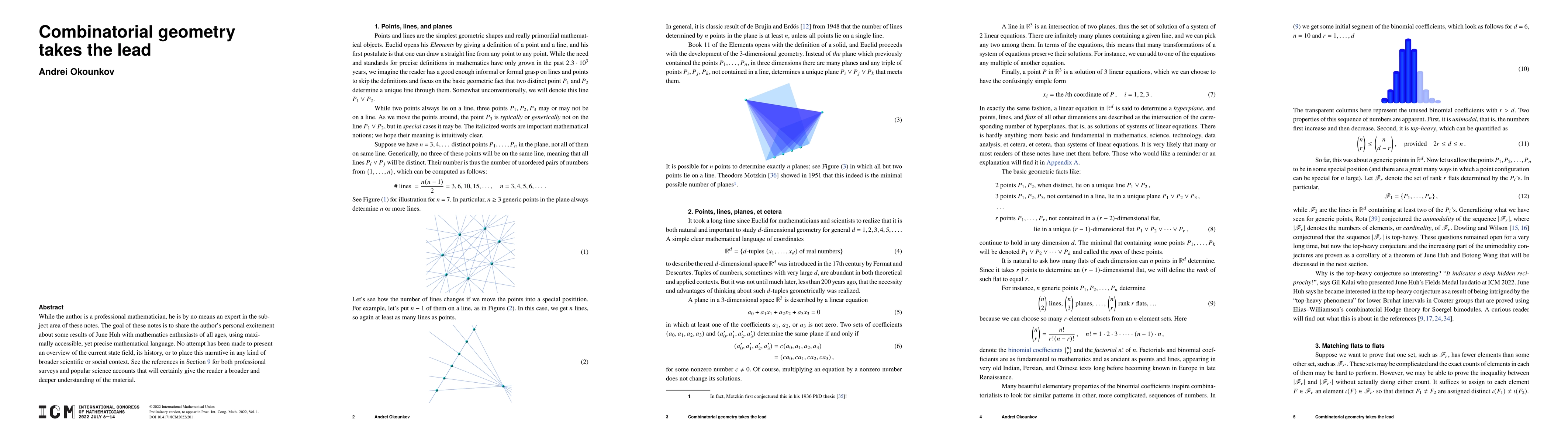 Thumbnail for Combinatorial geometry takes the lead