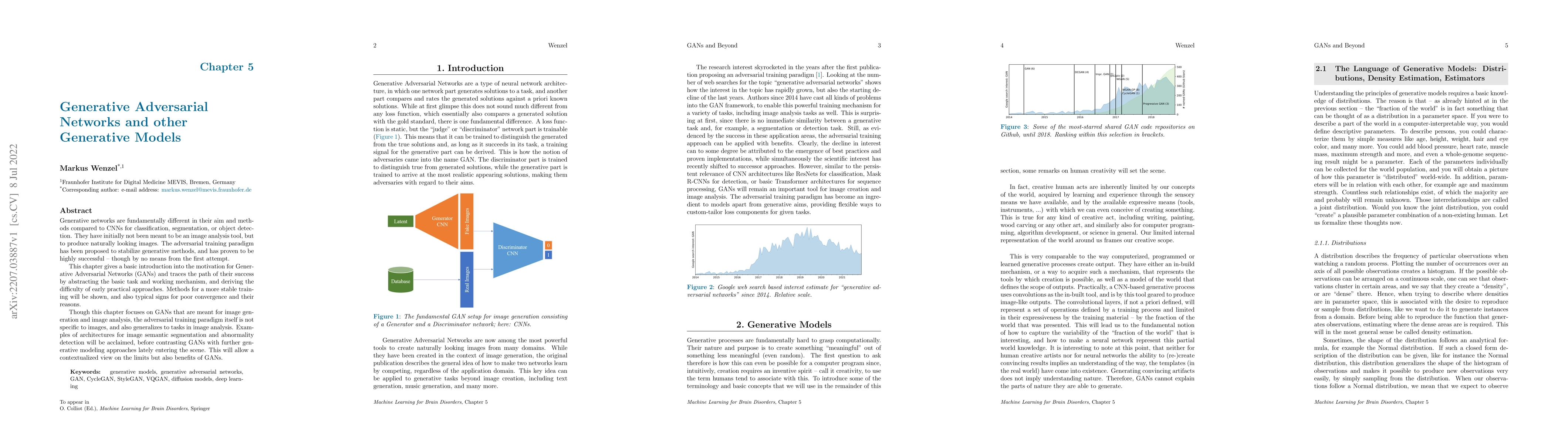 Thumbnail for Generative Adversarial Networks and Other Generative Models