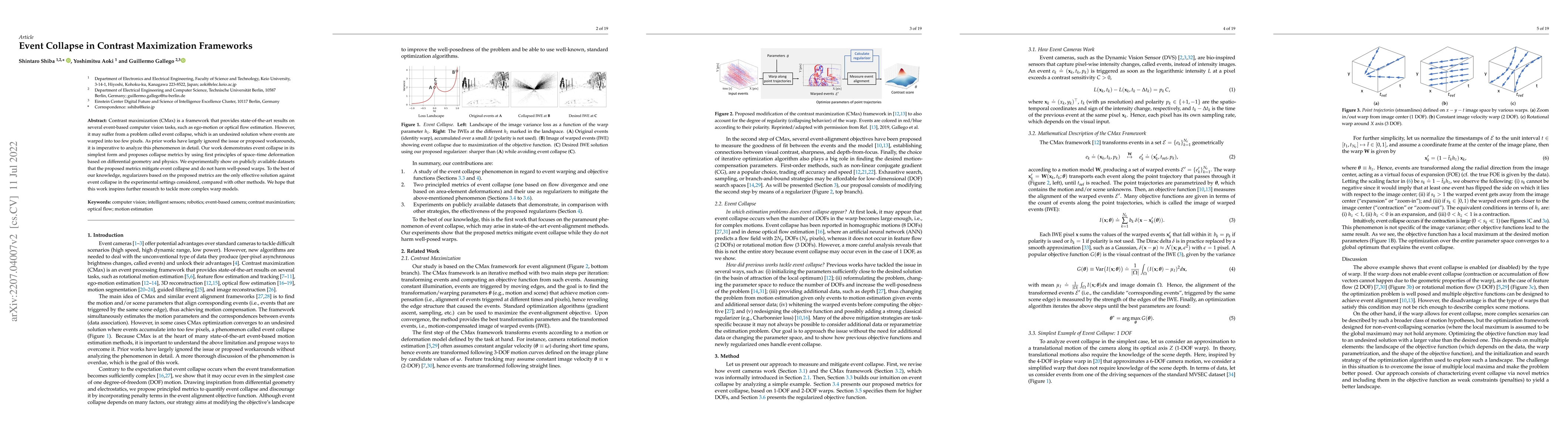 Thumbnail for Event Collapse in Contrast Maximization Frameworks