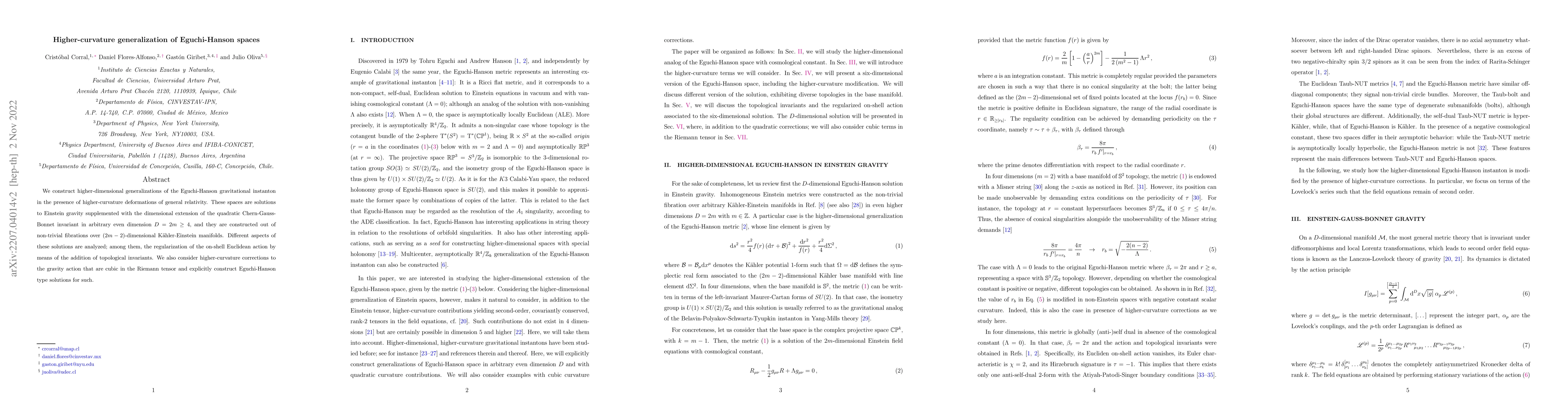 Thumbnail for Higher-curvature generalization of Eguchi-Hanson spaces