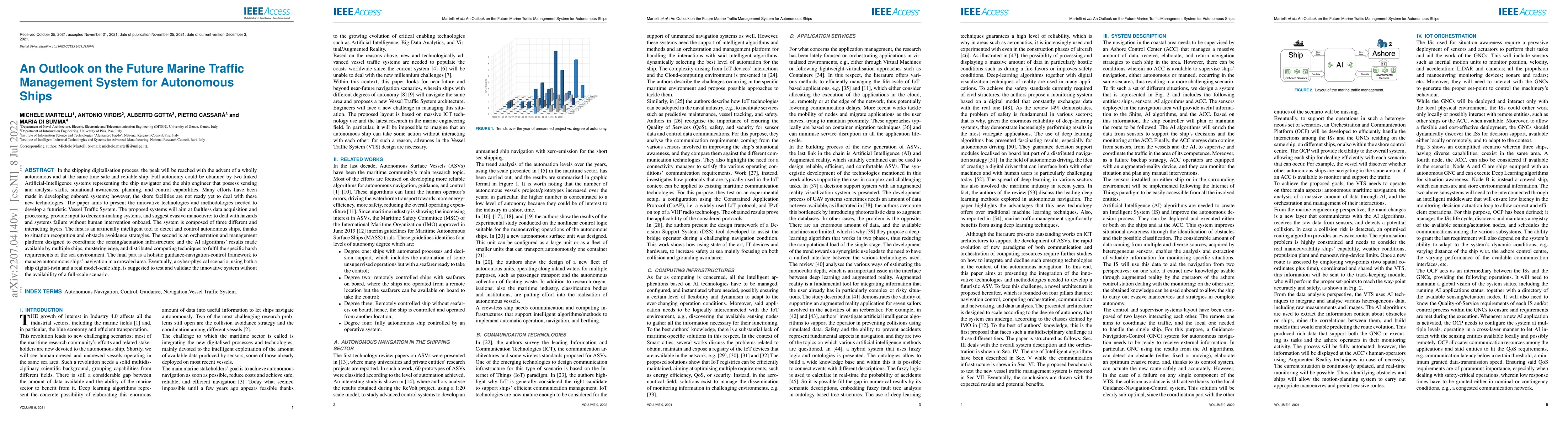 Thumbnail for An Outlook on the Future Marine Traffic Management System for Autonomous
  Ships