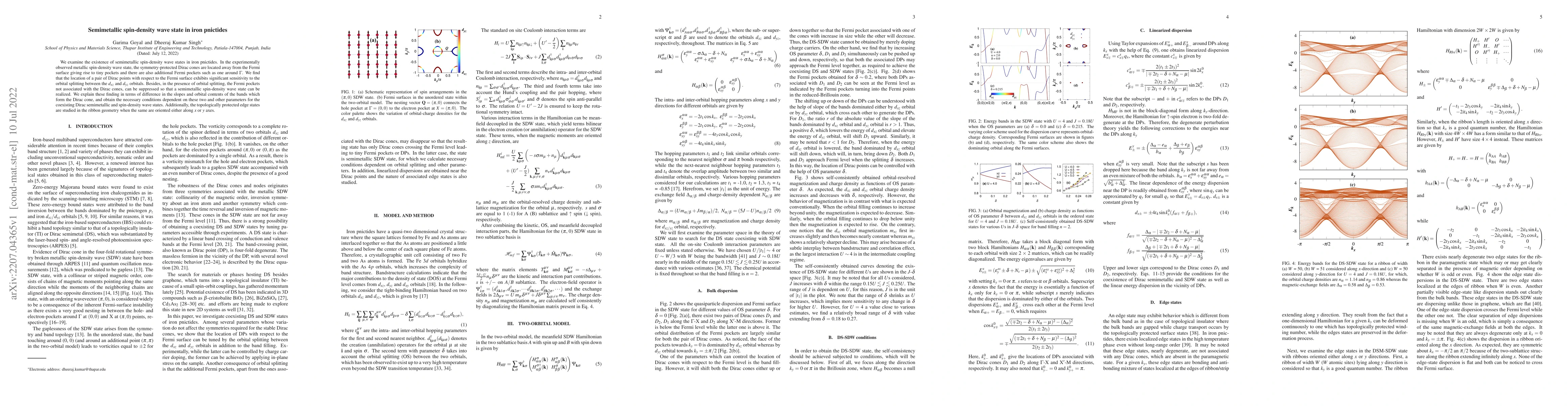 Thumbnail for Semimetallic spin-density wave state in iron pnictides