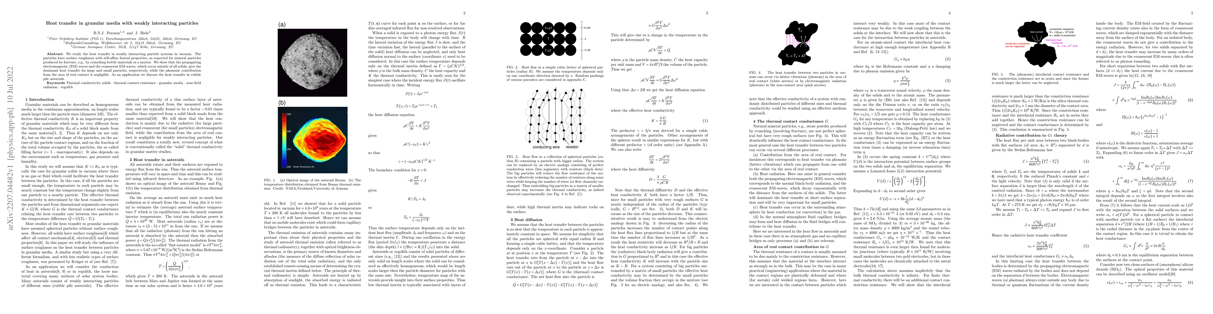 Thumbnail for Heat transfer in granular media with weakly interacting particles