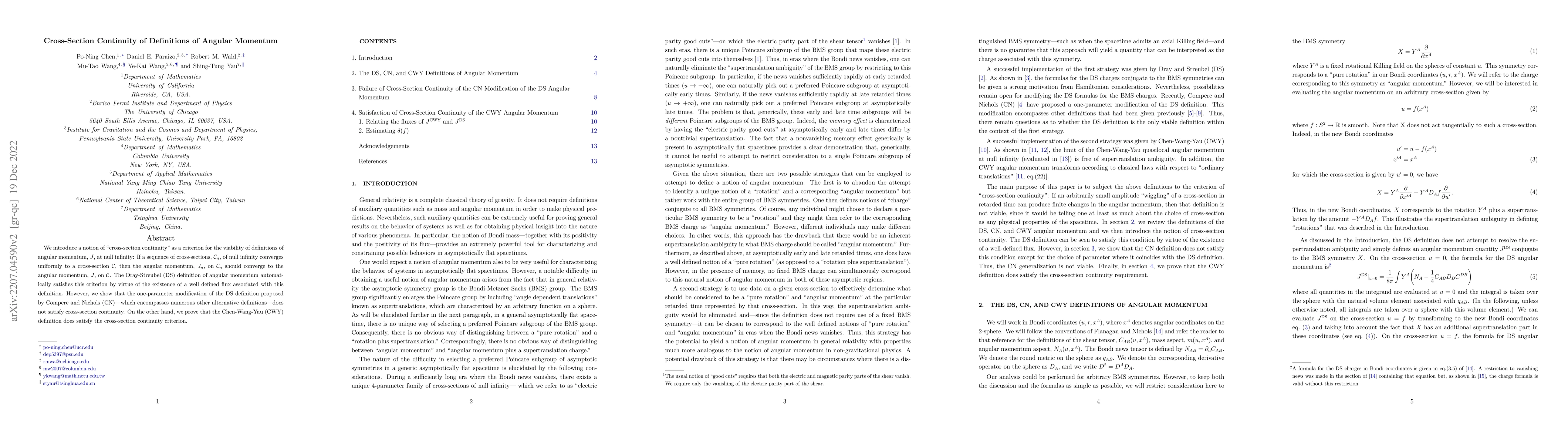 Thumbnail for Cross-Section Continuity of Definitions of Angular Momentum