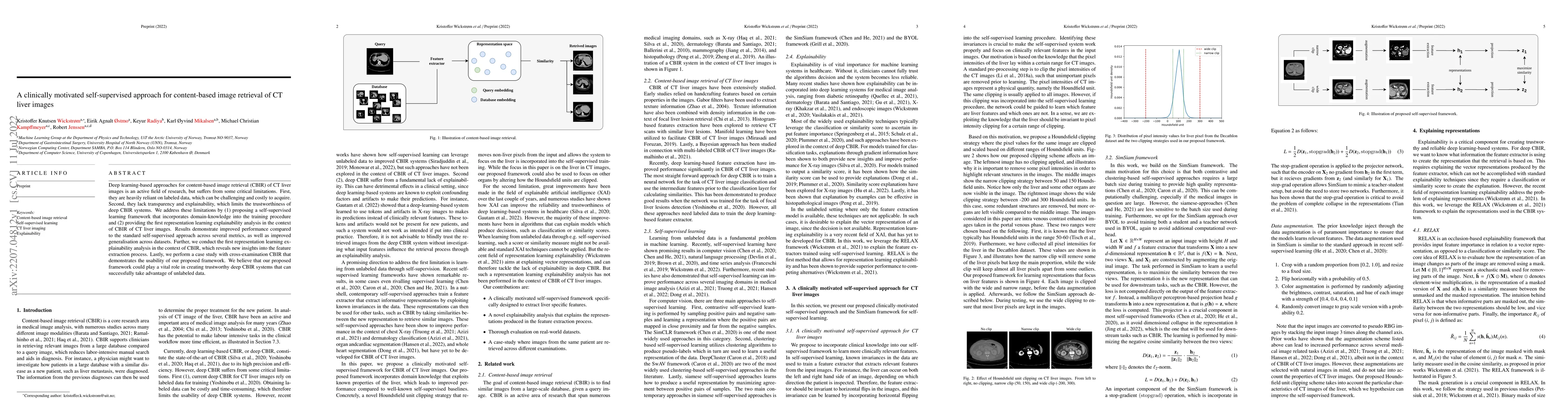 Thumbnail for A clinically motivated self-supervised approach for content-based image
  retrieval of CT liver images