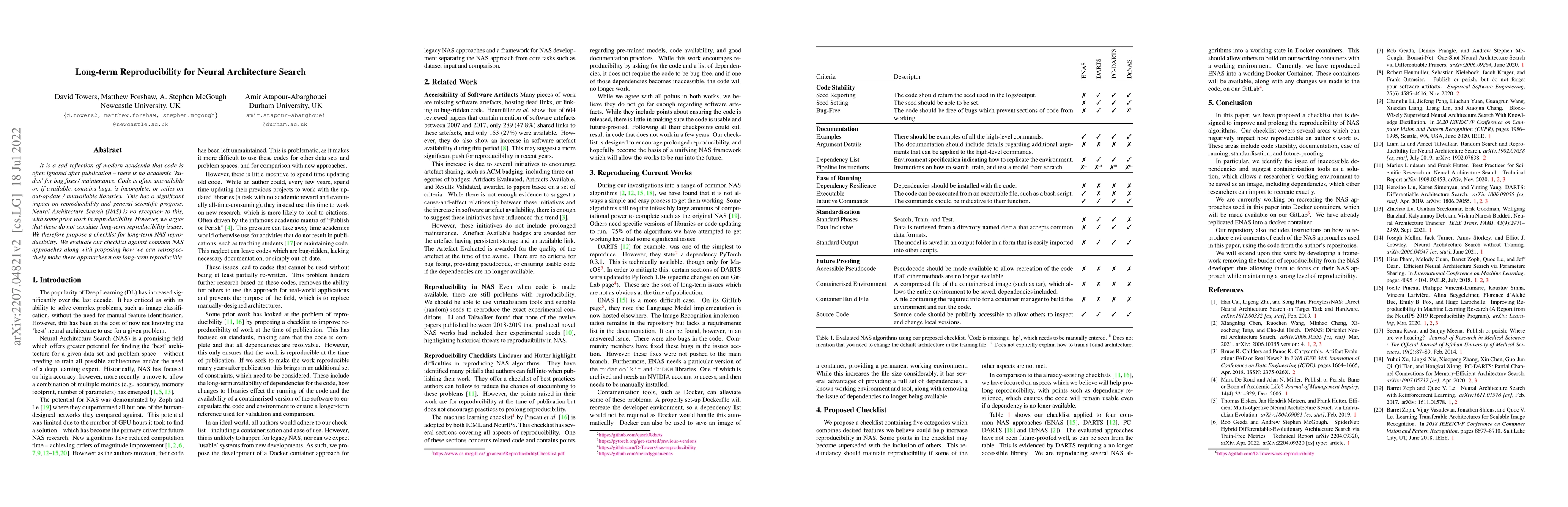 Thumbnail for Long-term Reproducibility for Neural Architecture Search